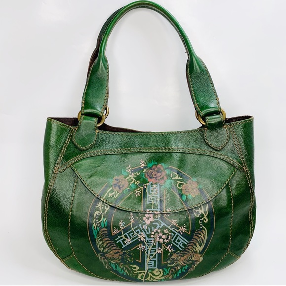 Lucky Brand Handbags - Lucky Brand Green Floral Satchel
$ Price is Firm $